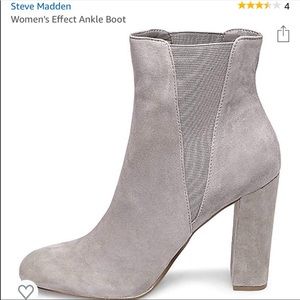 Steve Madden Block Heel Bootie, Size 8.5